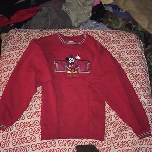 Vintage Mickey Mouse crew neck